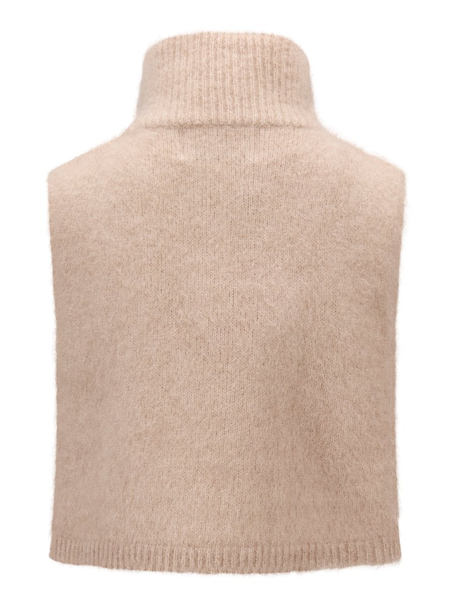 Belinda Chunky High Neck, Hazel Beige fra Ella & il - bilde 3