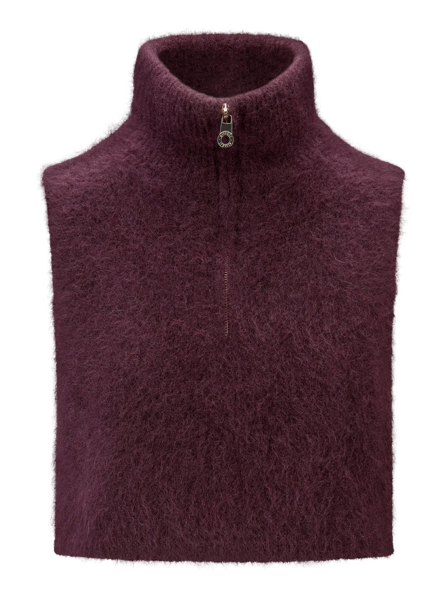 Belinda Chunky High Neck, Red Wine fra Ella & il hos Tråkk Inn