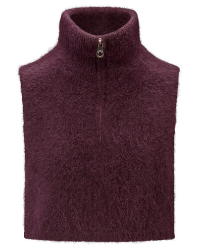 Belinda Chunky High Neck, Red Wine