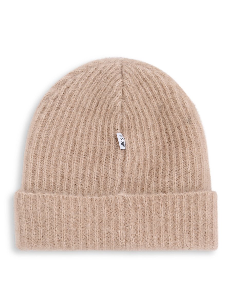 Silje Chunky Hat, Hazel Beige fra Ella & il hos Tråkk Inn