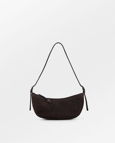 Suede Veg Tacey Bag, Chocolate Torte