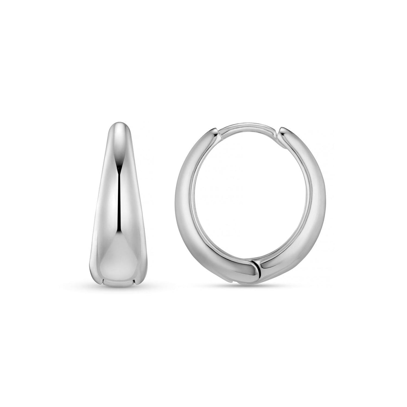 Large Tapered Hoop Earrings fra Orelia hos Tråkk Inn