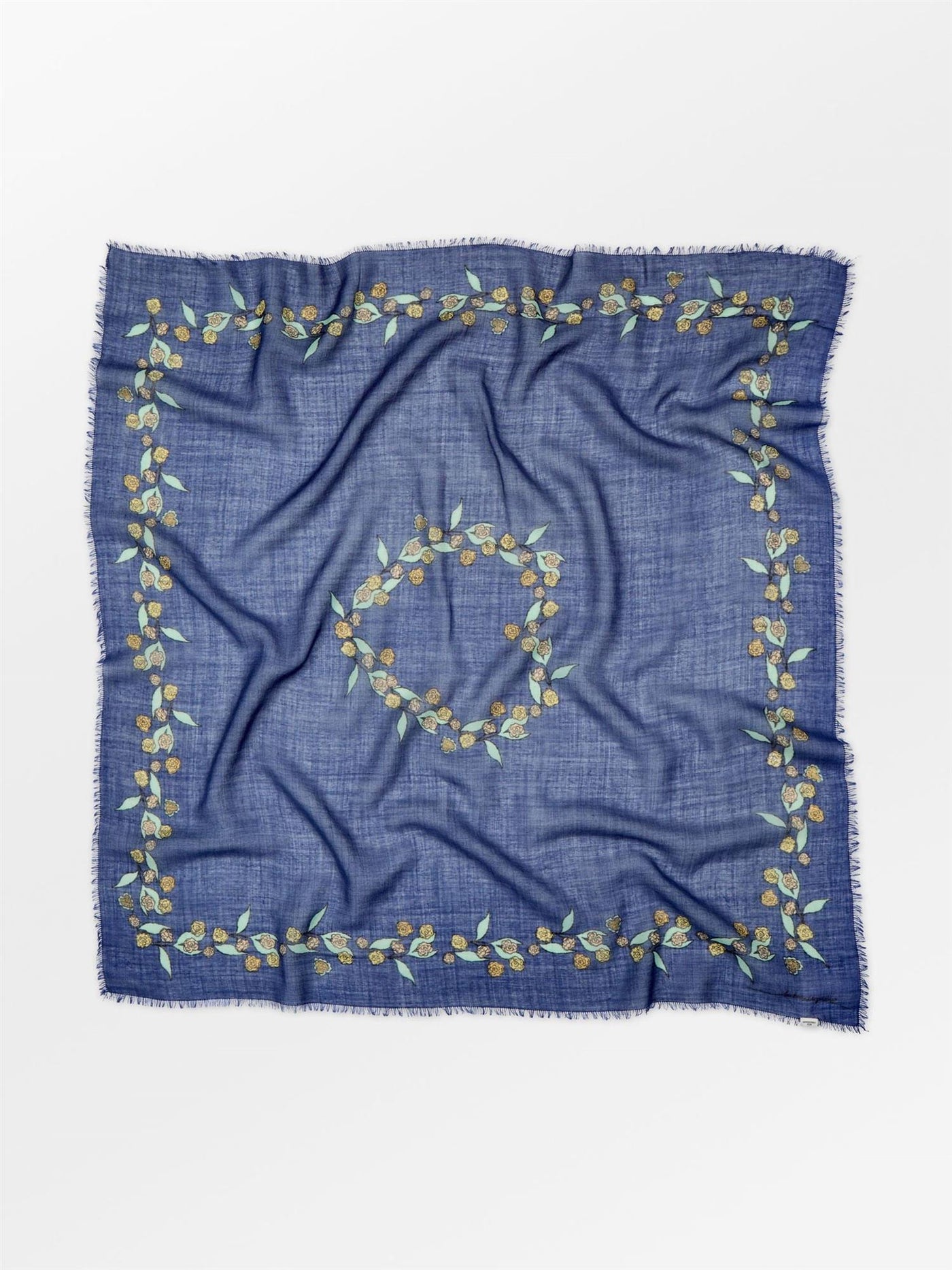 Carna Woo Scarf, Purple Dusk fra BECKSÖNDERGAARD - bilde 2