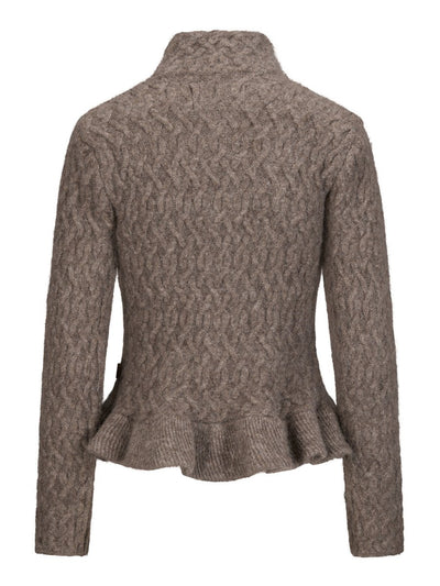 Lene Alpaca Cardigan, Walnut fra Ella & il - bilde 2