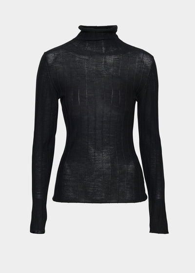 Dina Merino Knit, Black fra Christian Aks hos Tråkk Inn