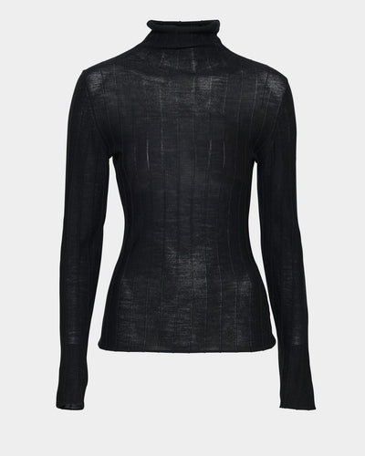 Dina Merino Knit, Black