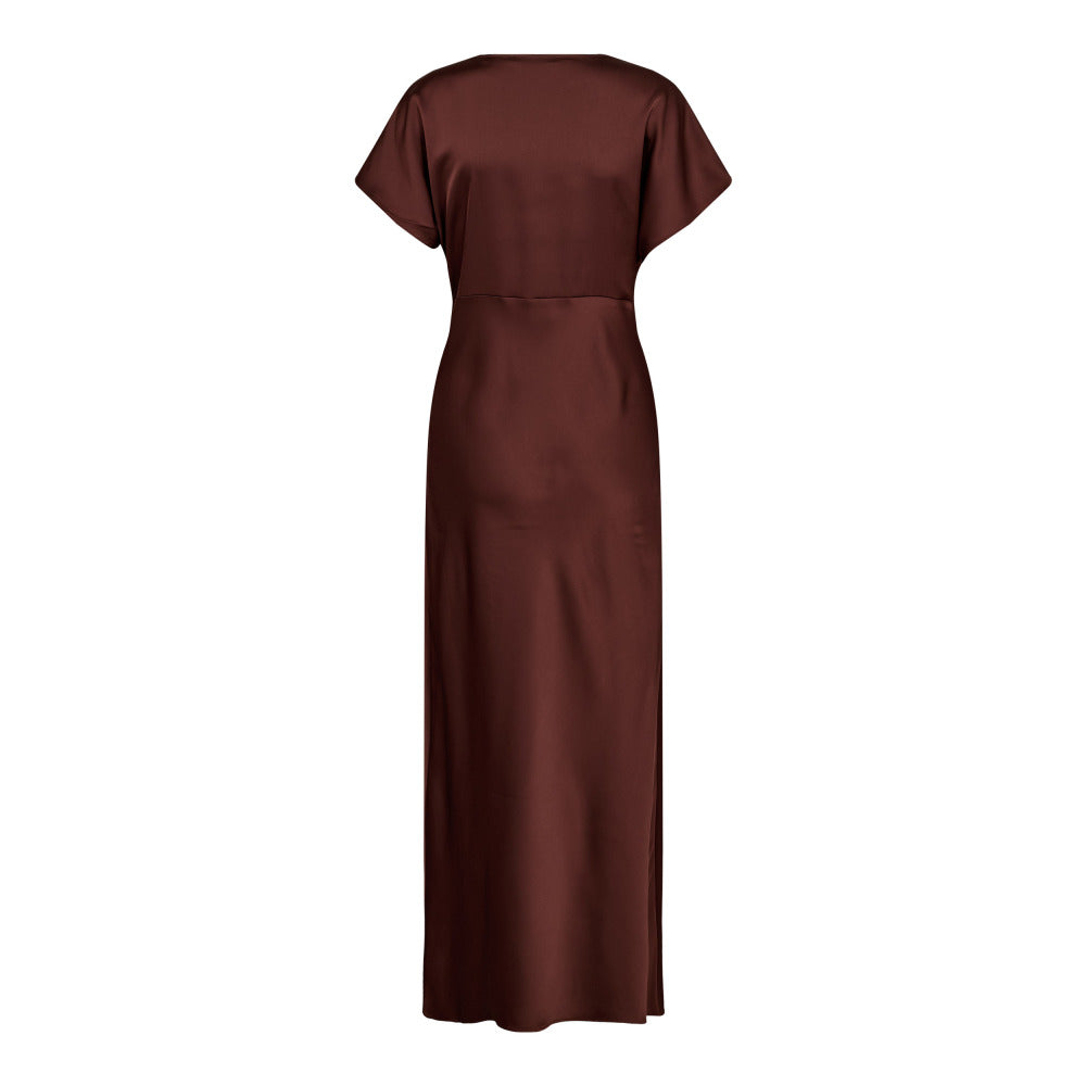 SafiraCC V-Dress, Dark Brown fra Co`couture - bilde 3