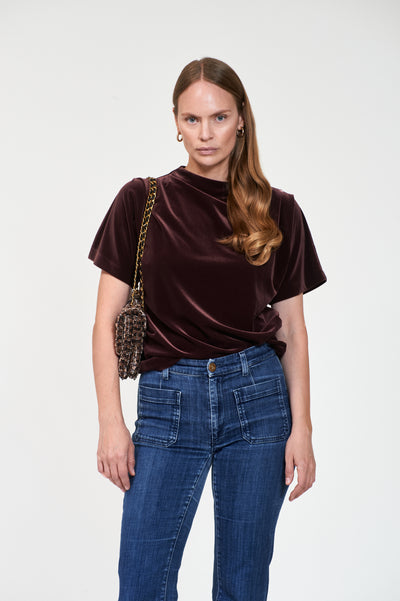 Renee Velvet, Dk Burgundy fra Arnie Says - bilde 3