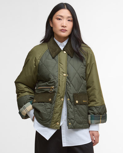 Martha Quilted Jacket, Olive