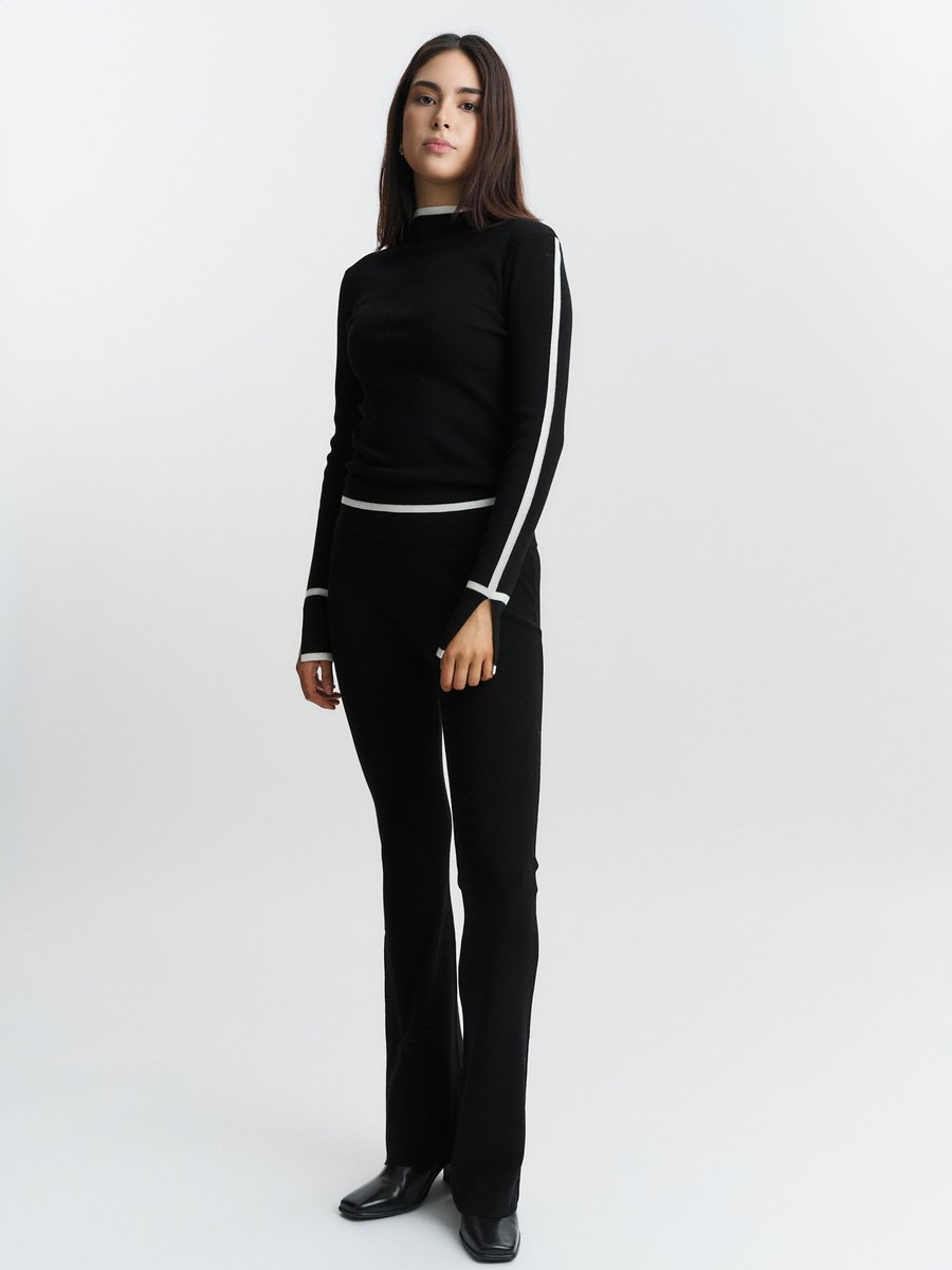 Colly Merino Sweater, Black fra Ella & il - bilde 3