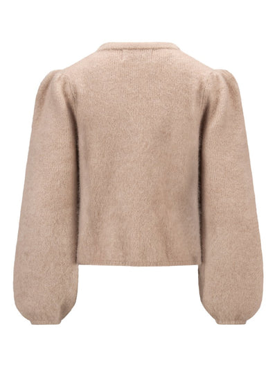 Amelia Chunky Cardigan, Hazel Beige fra Ella & il - bilde 2