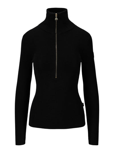 Mina Merino Sweater, Black fra Ella & il hos Tråkk Inn