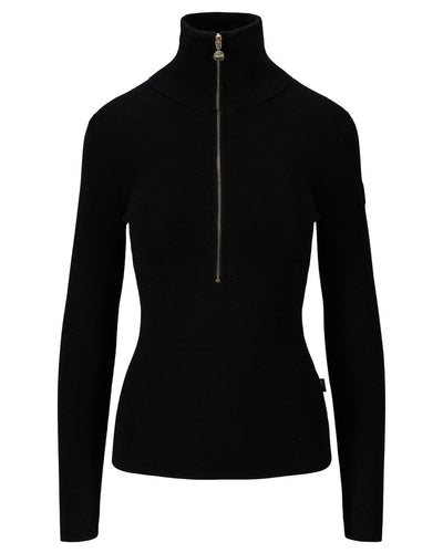 Mina Merino Sweater, Black