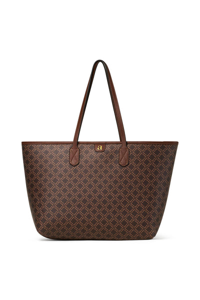 Ultimate Monogram Tote, Brown fra Arnie Says hos Tråkk Inn