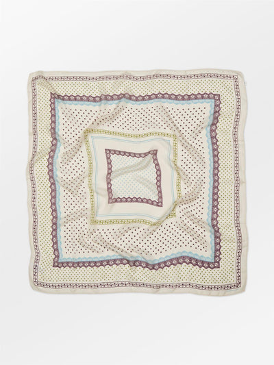 Lacia Tabby Sia Scarf, Birch White fra BECKSÖNDERGAARD - bilde 3