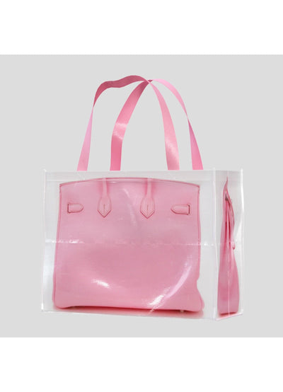 Grocery/ Beach Bag, Pink fra Sticky Bestie - bilde 2