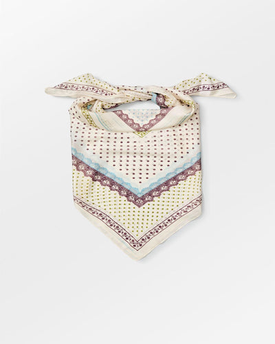 Lacia Tabby Sia Scarf, Birch White