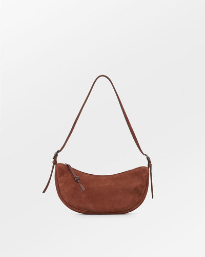 Suede Veg Tacey Bag, Brown Tortoise Shell