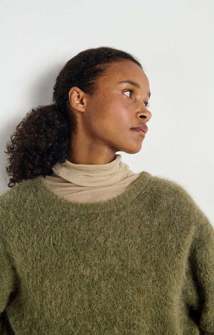 Women’s Sweater Niby, Khaki fra American Vintage - bilde 3