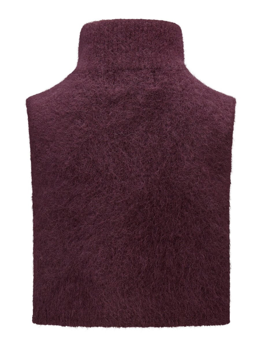 Belinda Chunky High Neck, Red Wine fra Ella & il - bilde 2