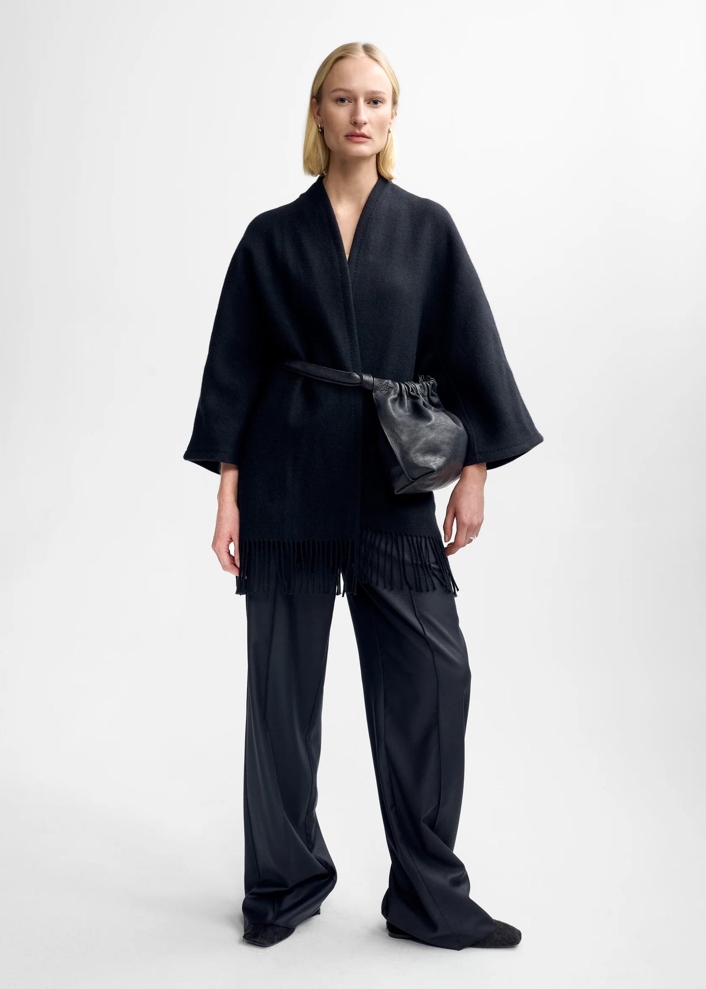 Akila Lambwool Jacket, Black fra Christian Aks hos Tråkk Inn