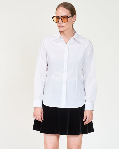 Coven Poplin, White