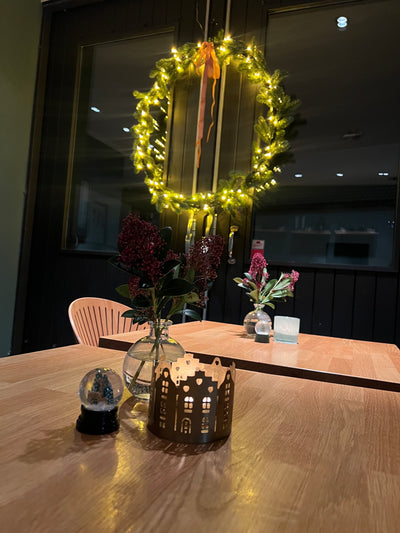 Kafé i "bakgården"