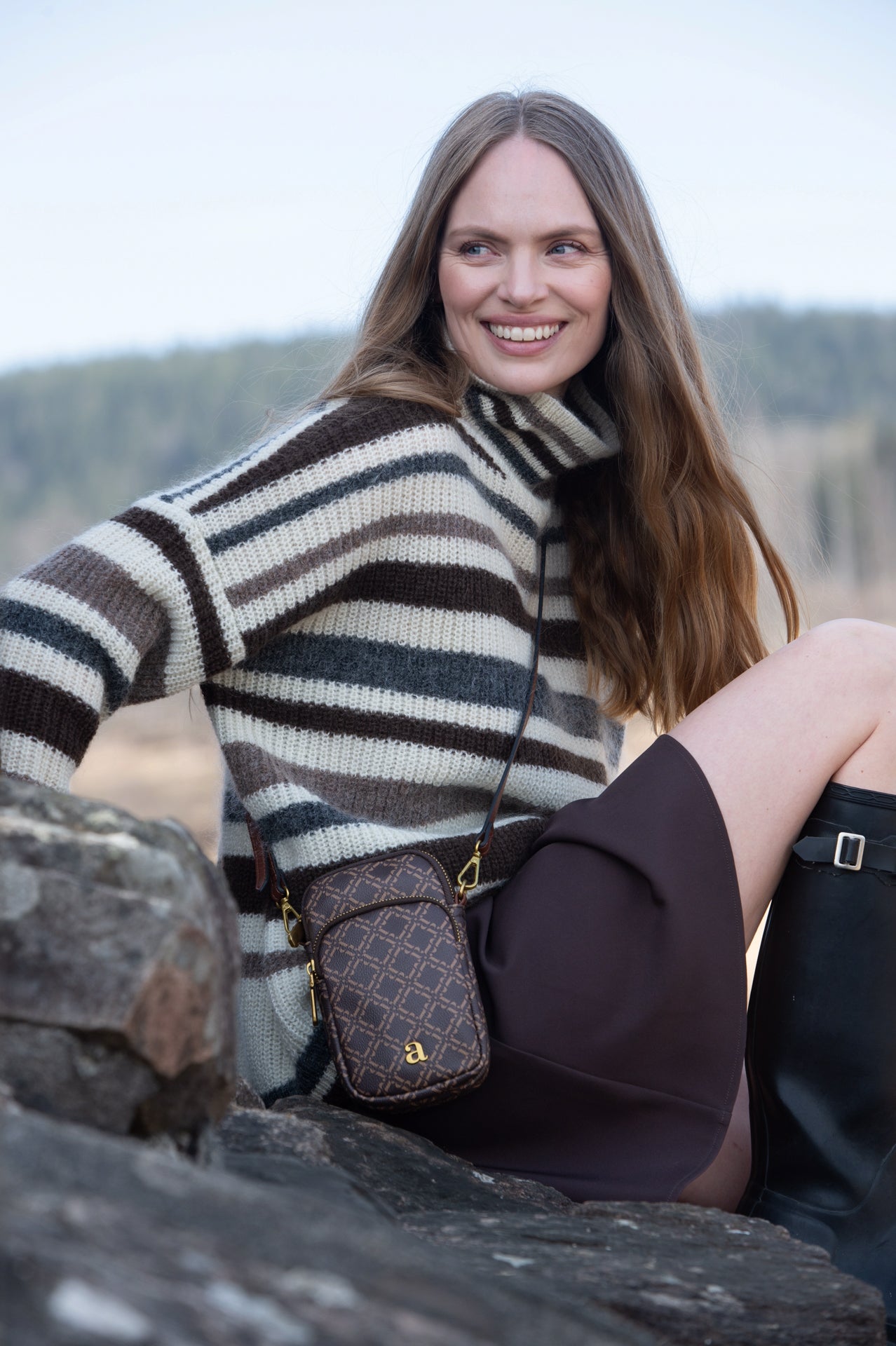 Stellar, Offwhite/Brown fra Arnie Says hos Tråkk Inn