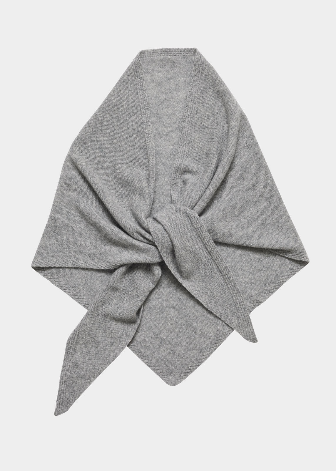 Mira Wool Cash Scarf, M. Grey Mel fra Christian Aks hos Tråkk Inn