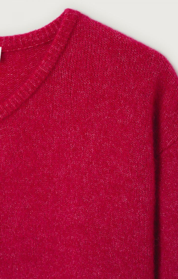 American Vintage magenta cardigan - detaljbilde