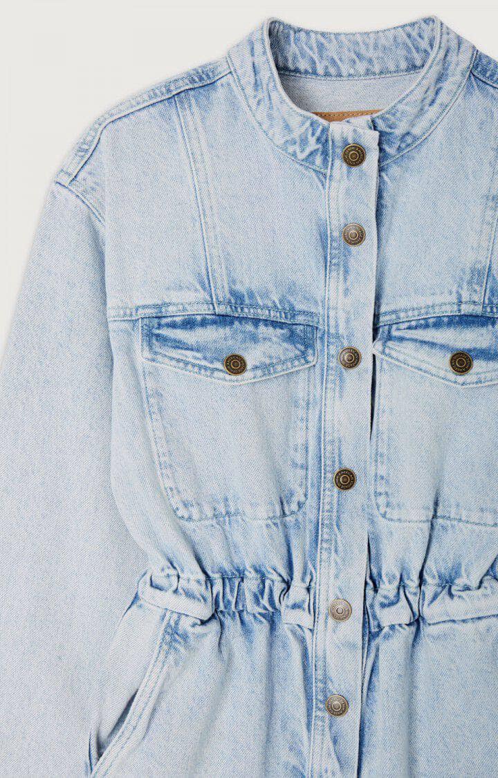 American Vintage lys blå jumpsuit - nærbilde
