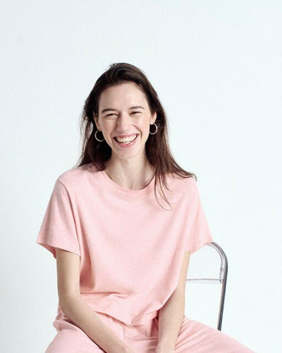 Ypawood T-shirt, Melange Glazing