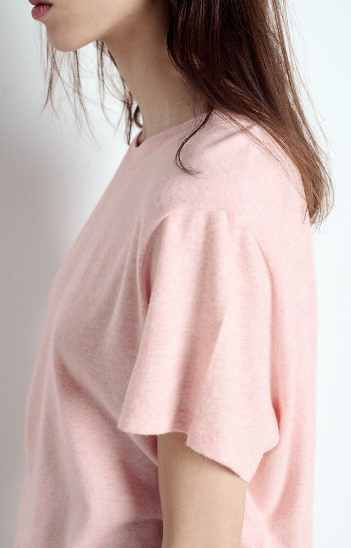 American Vintage rosa overdel t-shirt - helfigur