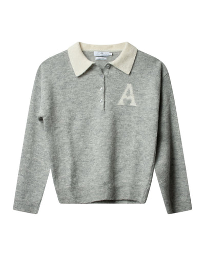 Devon Heart, Lt Grey Melange