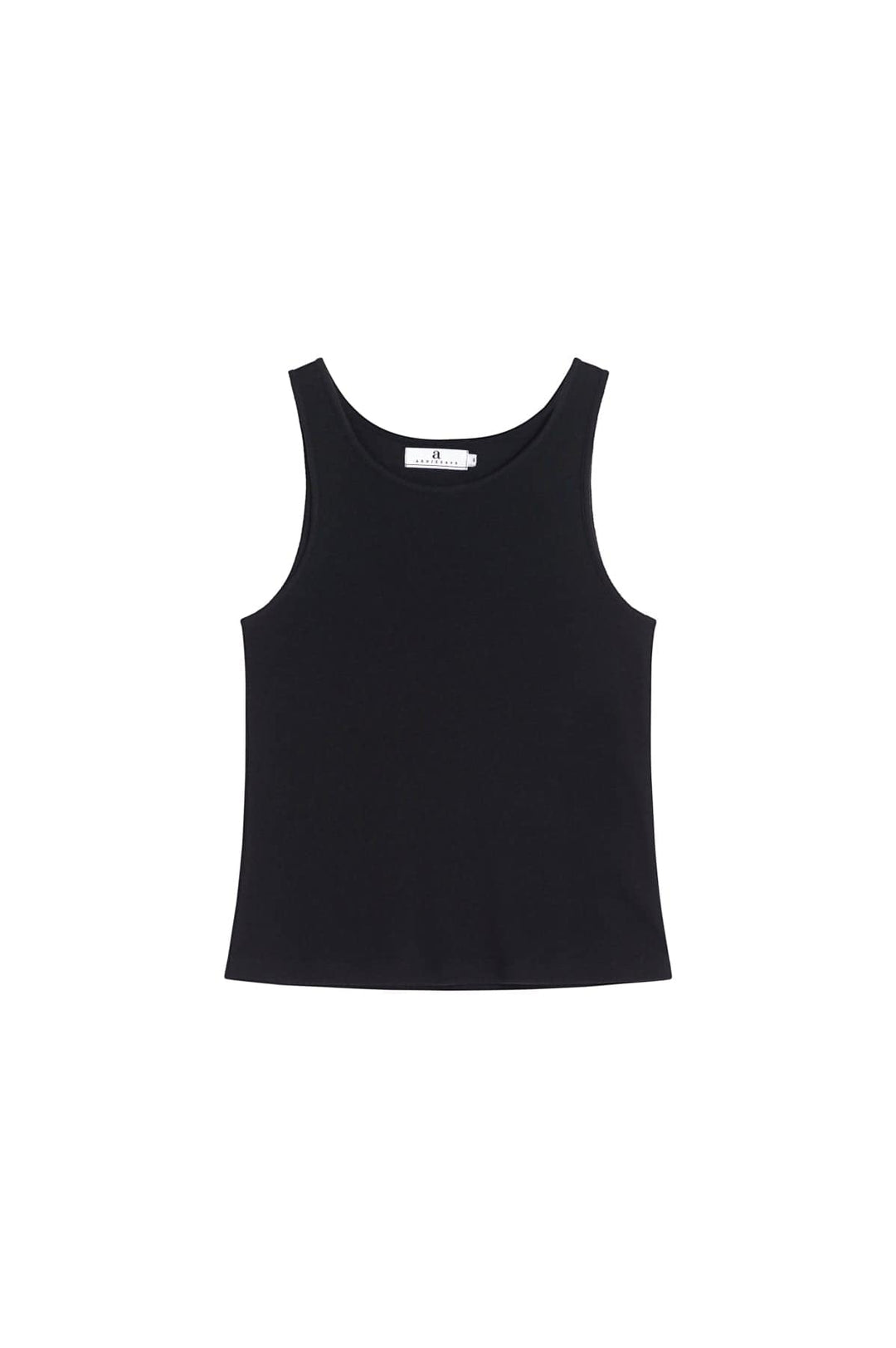 Arnie Says svart overdel singlet - forfra