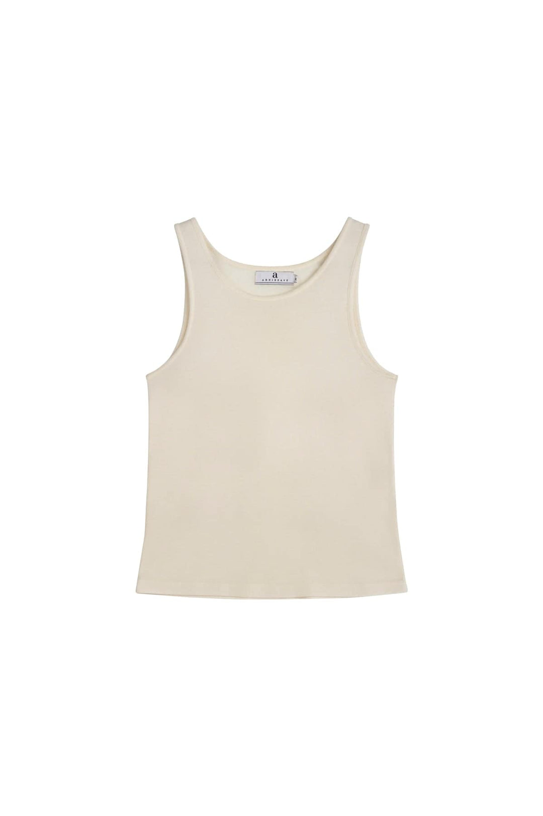 Arnie Says offwhite overdel singlet - forfra