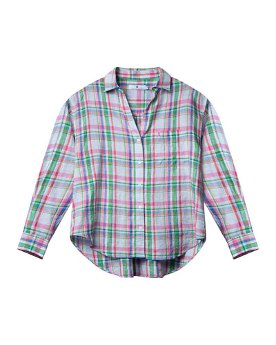 Venice Linen Plaids, Pink Combo