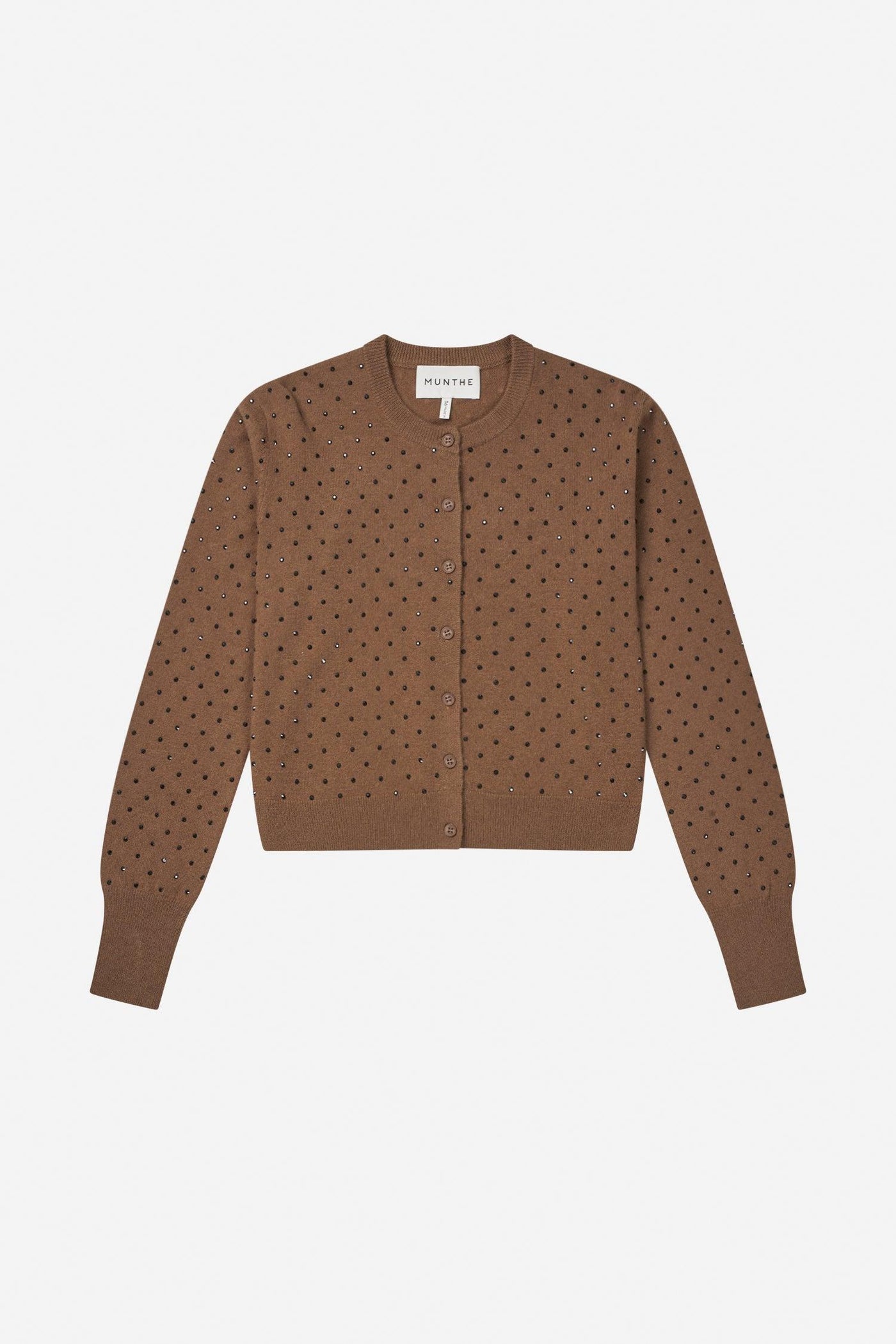 Radcliff Knit, Brown fra MUNTHE hos Tråkk Inn