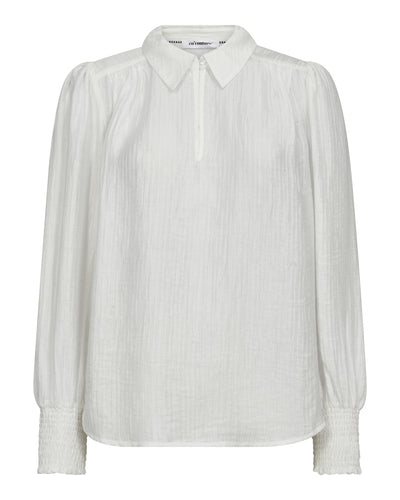 TassyCC Collar Blouse, White