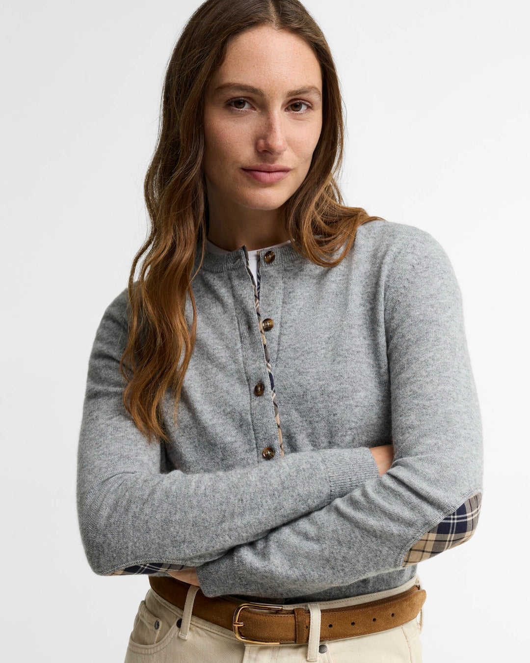 Pendle Knitted Cardigan, Anthracite