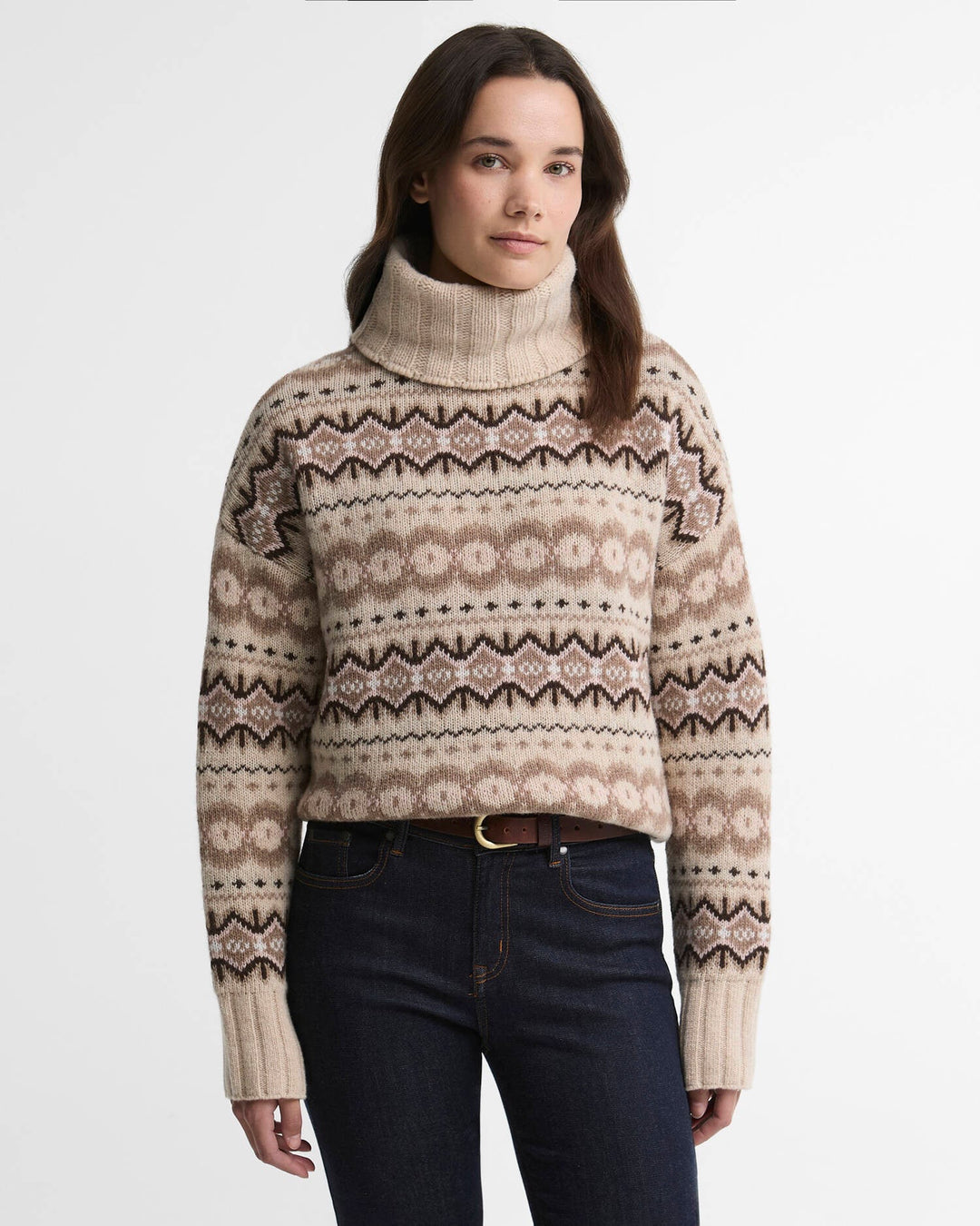 Helen Knit, Lt Pearl/Pale Pink
