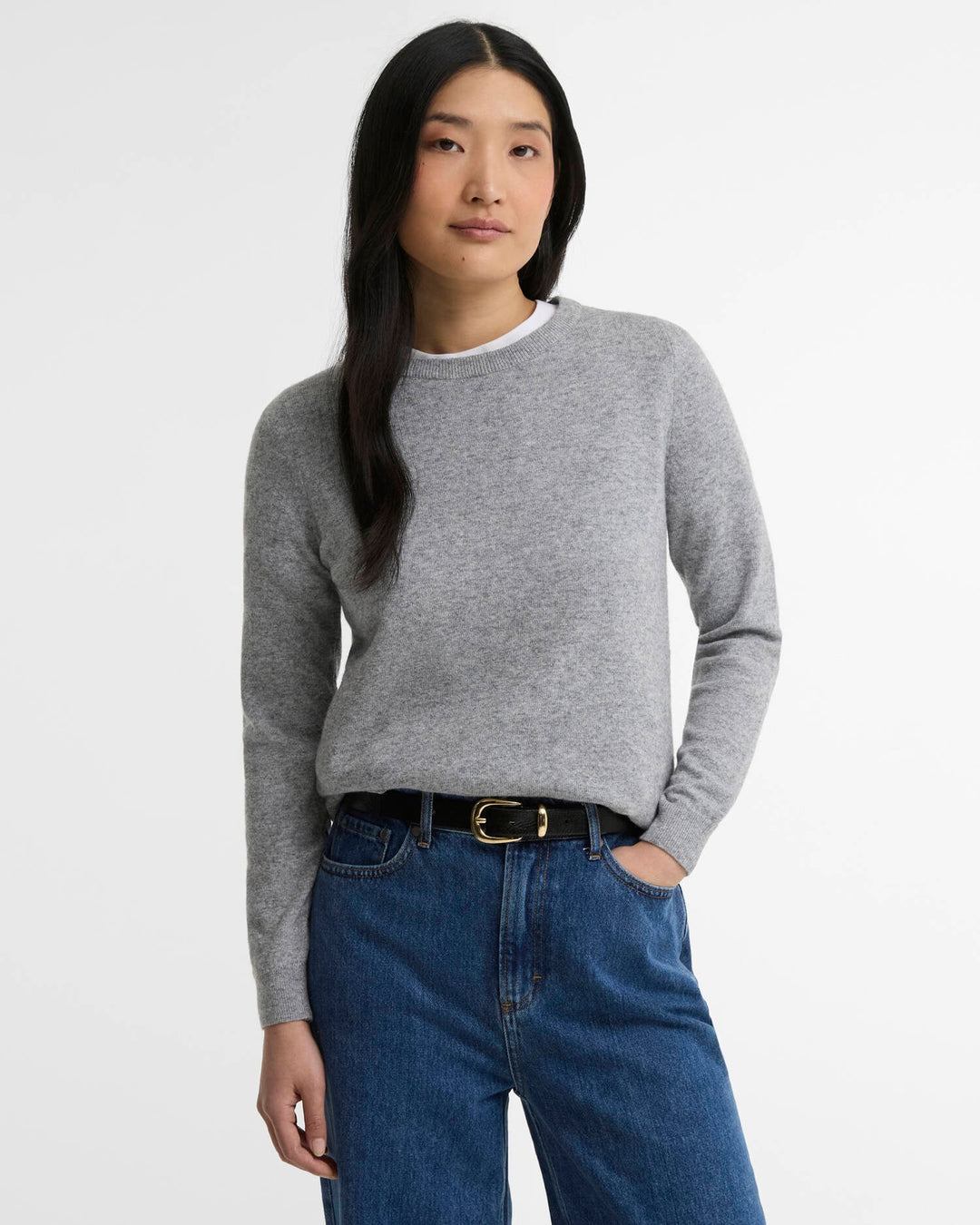 Pendle Crew Neck Jumper, Anthracite