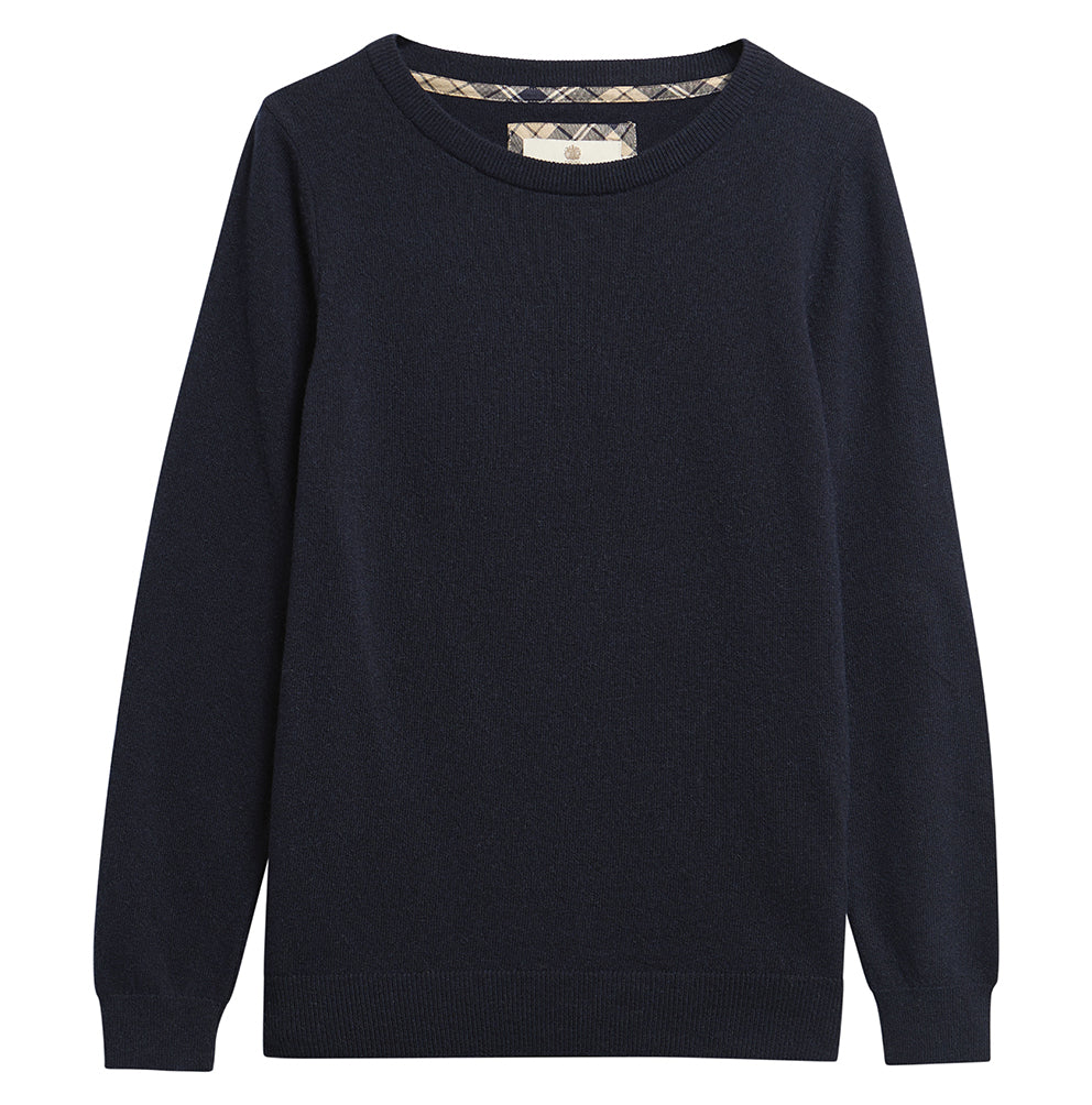 Pendle Crew Neck Jumper, Navy