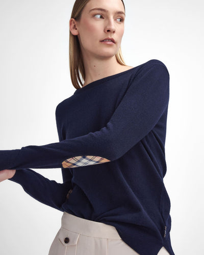 Pendle Crew Neck Jumper, Navy