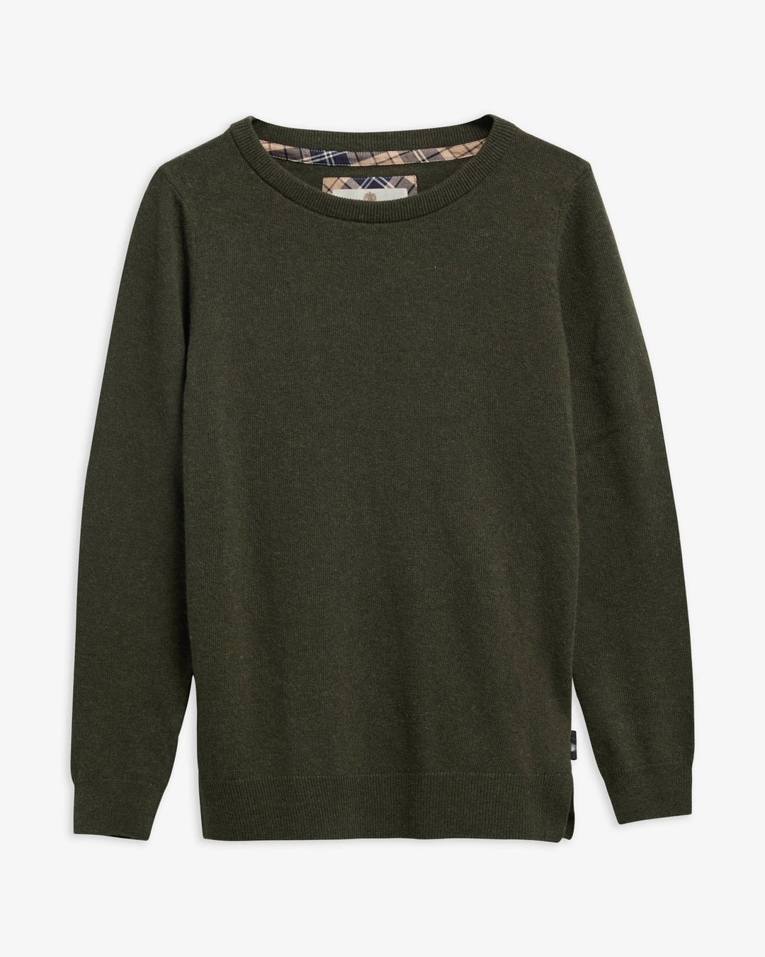 Pendle Crew Neck Jumper, Olive