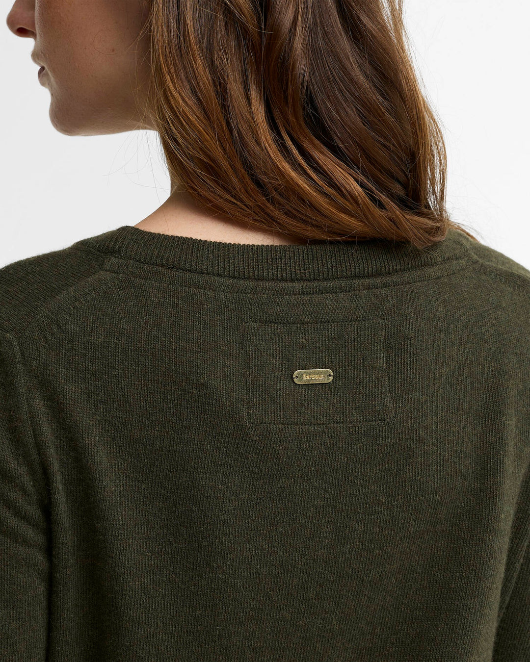 Pendle Crew Neck Jumper, Olive