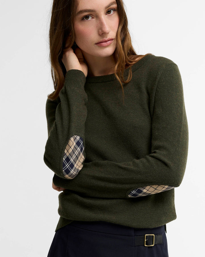Pendle Crew Neck Jumper, Olive