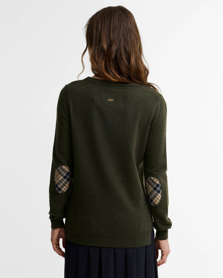 Pendle Crew Neck Jumper, Olive