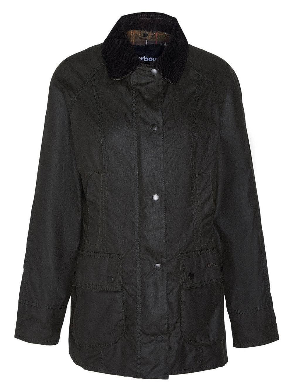 Classic Beadnell® Waxed Jacket, Olive