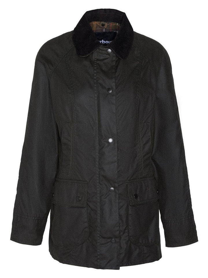 Classic Beadnell® Waxed Jacket, Olive